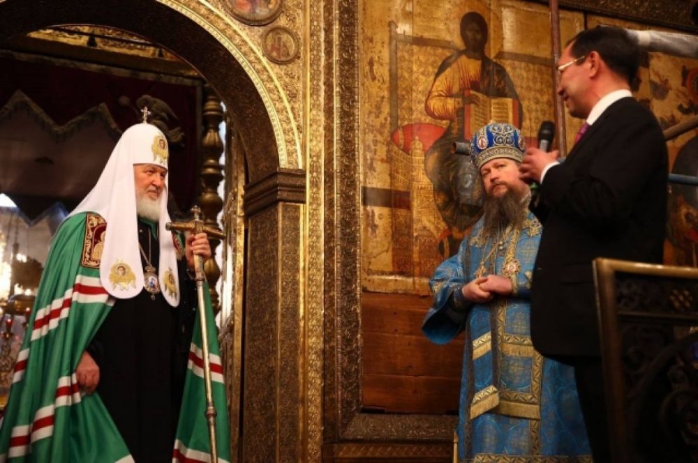 Патриарх Кирилл провел богослужение в честь Якутии