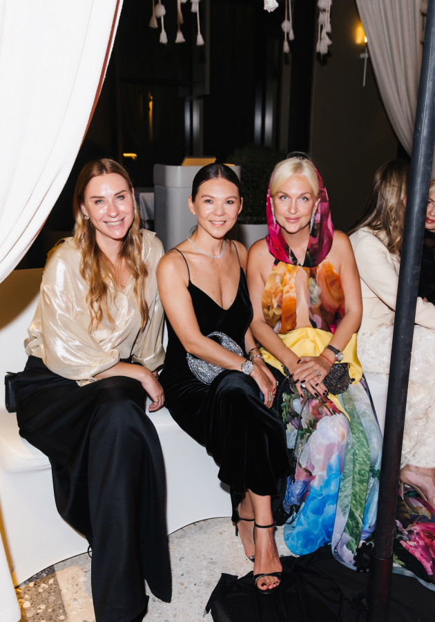 Дарья Веледеева, Мария Трояновская и Дарья Янина 