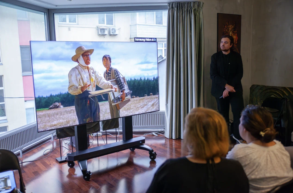 Презентация на выставке