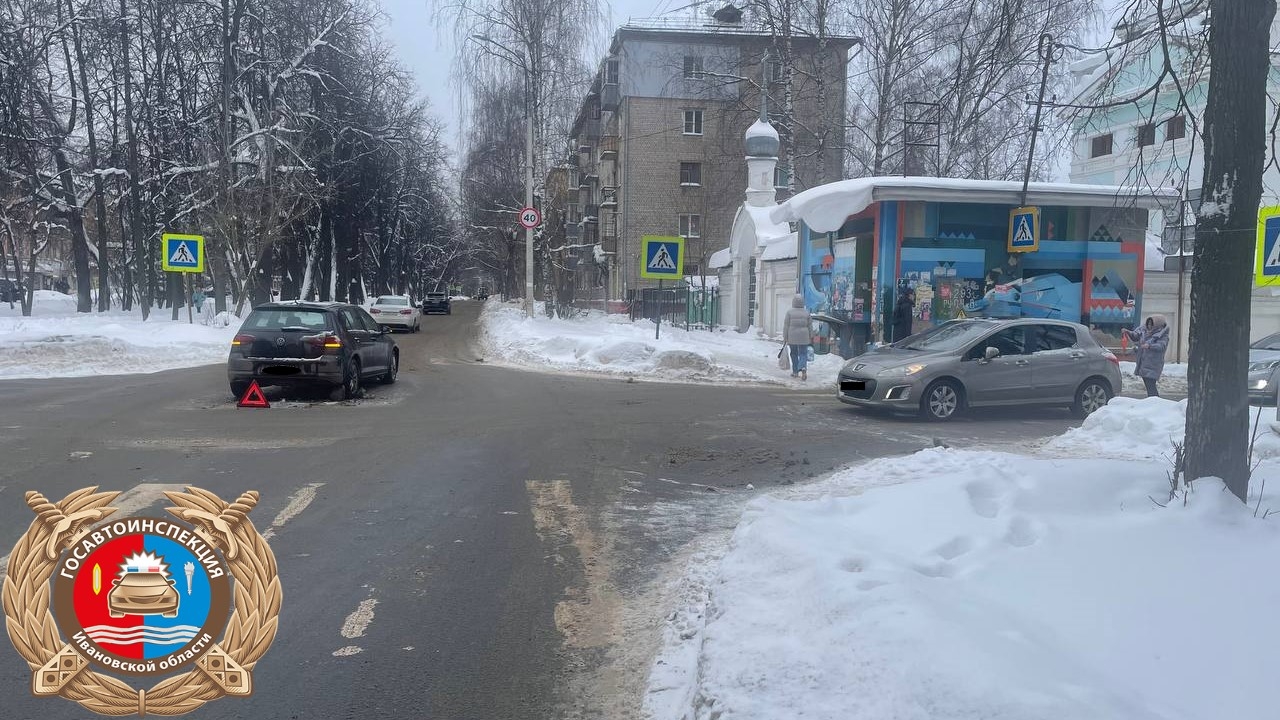 За прошедшие сутки в Ивановской области зарегистрировано 8 ДТП с пострадавшими