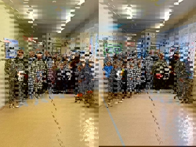 В Корткеросском районе сотрудники ОМОН «Зырянин» почтили память сослуживца, погибшего при исполнении служебных обязанностей