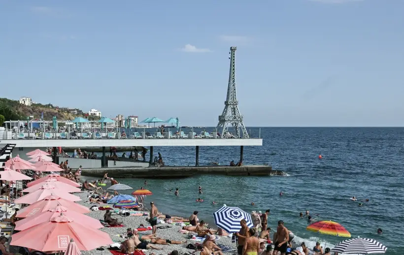 Туроператоры ожидают рост летнего турпотока в Крым на 80%. Фото. © РИА Новости. Константин Михальчевский