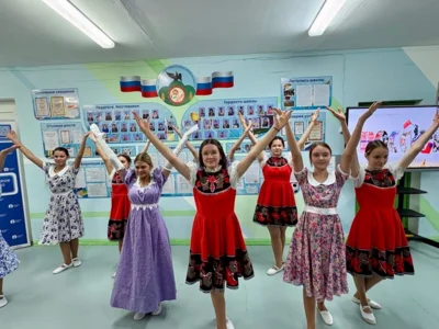 Фото 4. В Бунинской школе Урицкого района открыт детский музейный центр «Вне времени и без границ»