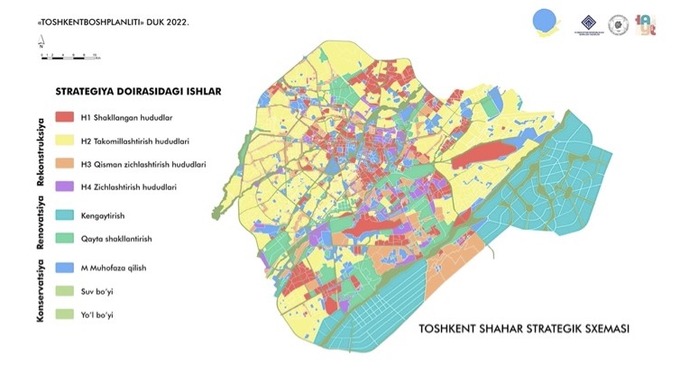 Генеральный план ташкента