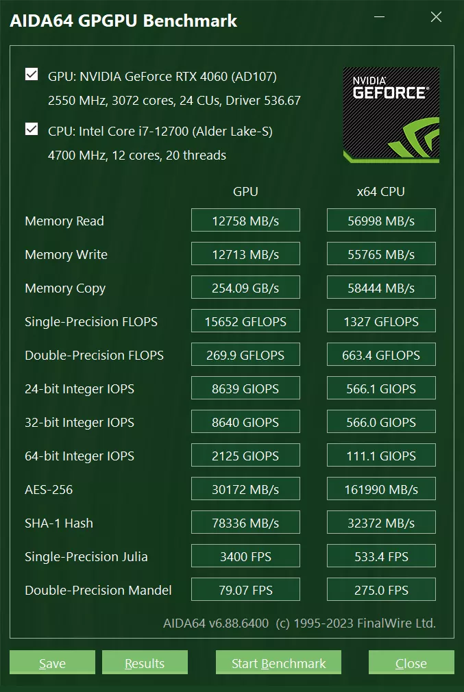 Обзор видеокарты GIGABYTE GeForce RTX 4060