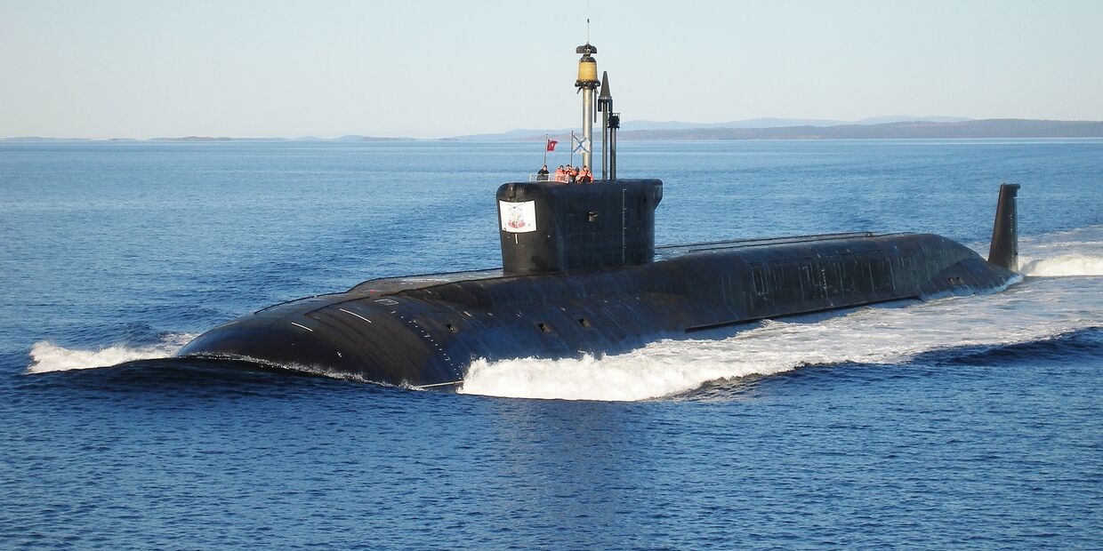 Атомная подводная лодка Юрий Долгорукий проекта 955 Борей