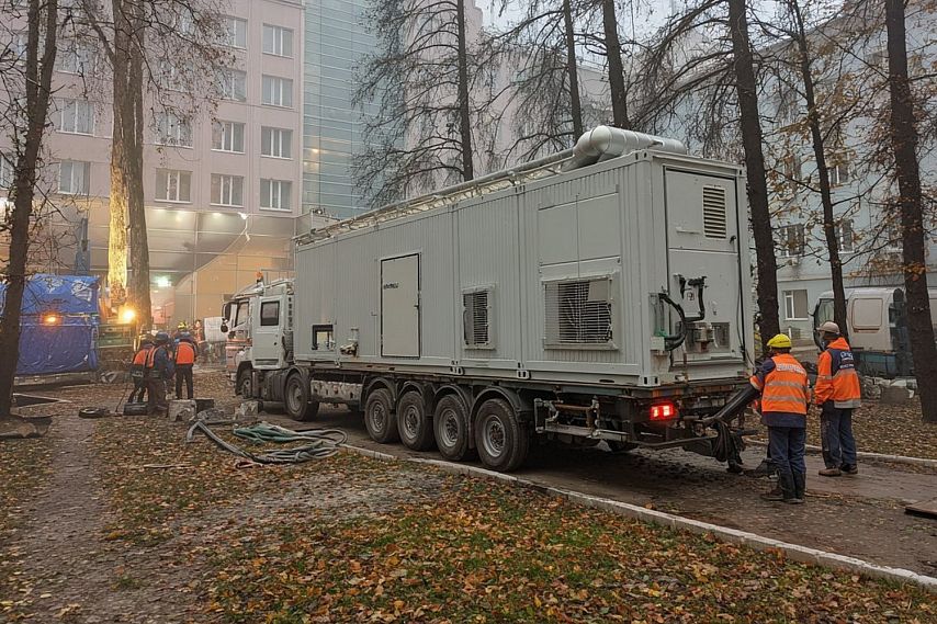 В соцобъектах Старого Оскола установят мобильные котельные