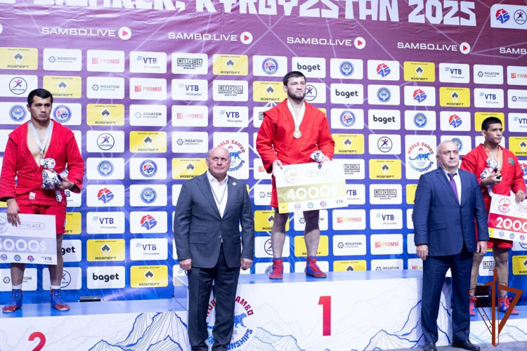 Спортсмен Приволжского округа Росгвардии стал чемпионом мира по боевому самбо