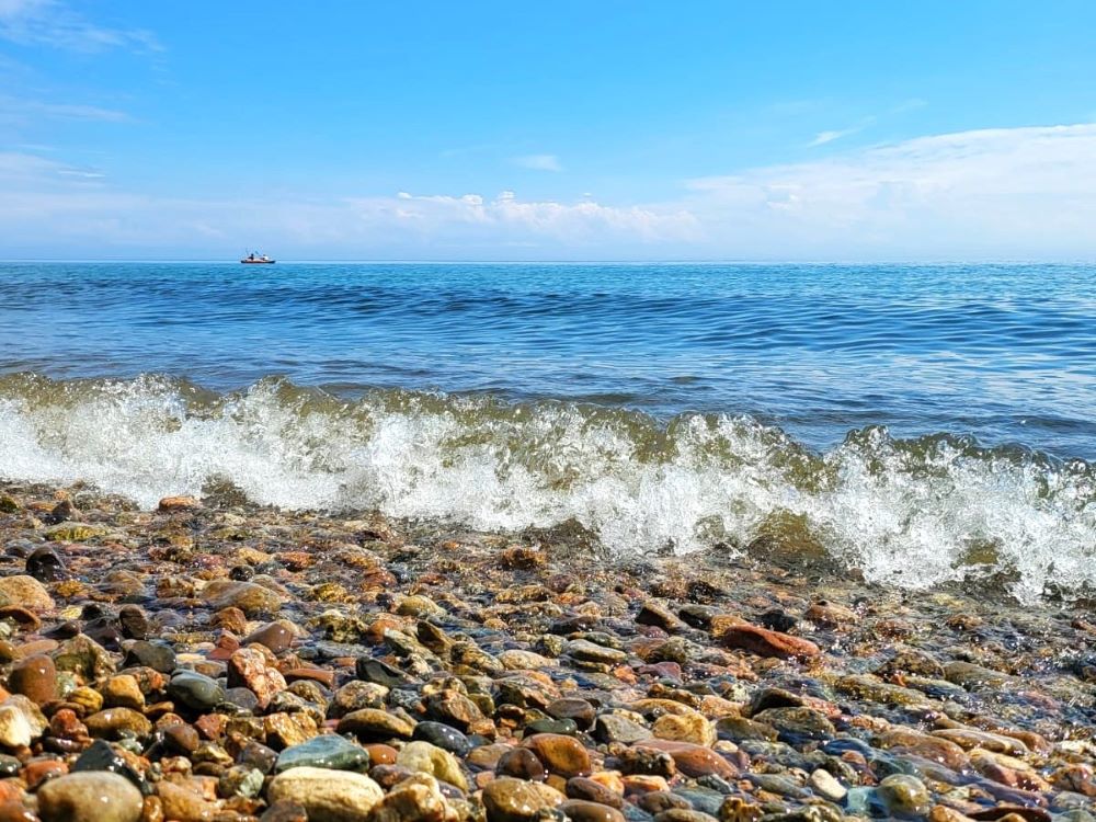 baikal leto voda nia