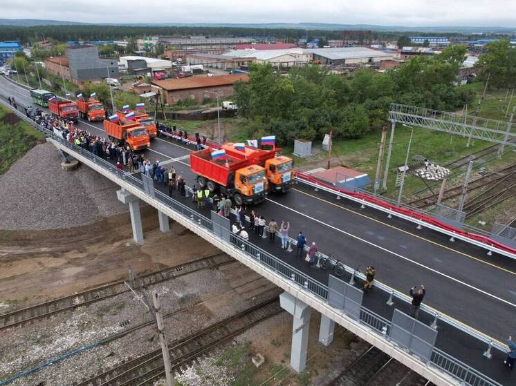 Путепровод на Батарейной открыли в Иркутске