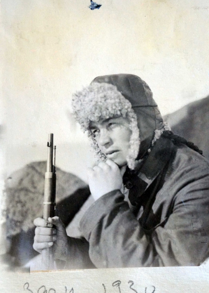 Нина Демме на Земле Франца-Иосифа. 1930 г. Фото из личного архива семьи Водзинских