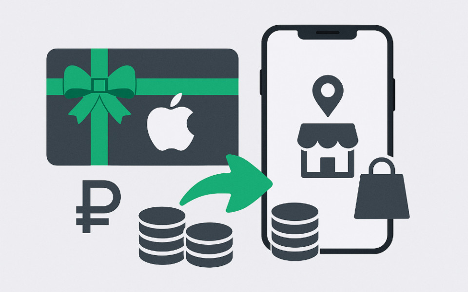Подарочная карта Apple в России 2025: где купить и как использовать
