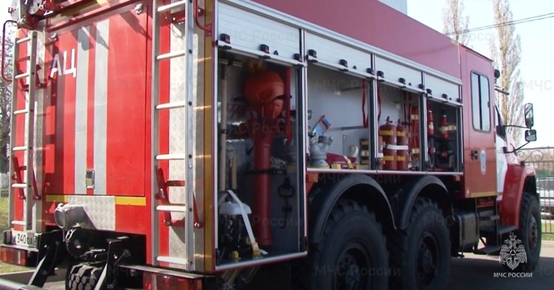 Новый специализированный автомобиль поступил на вооружение пожарно-спасательной части № 27 города Бирюч