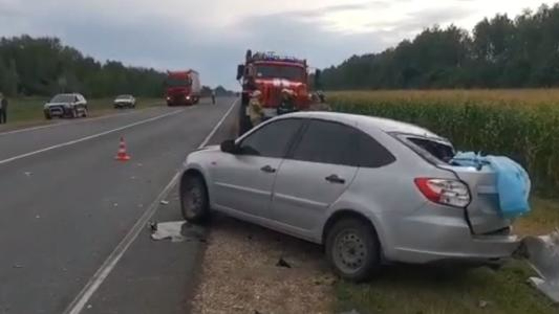 Под пенза. Авария на м5 Пензенская область.