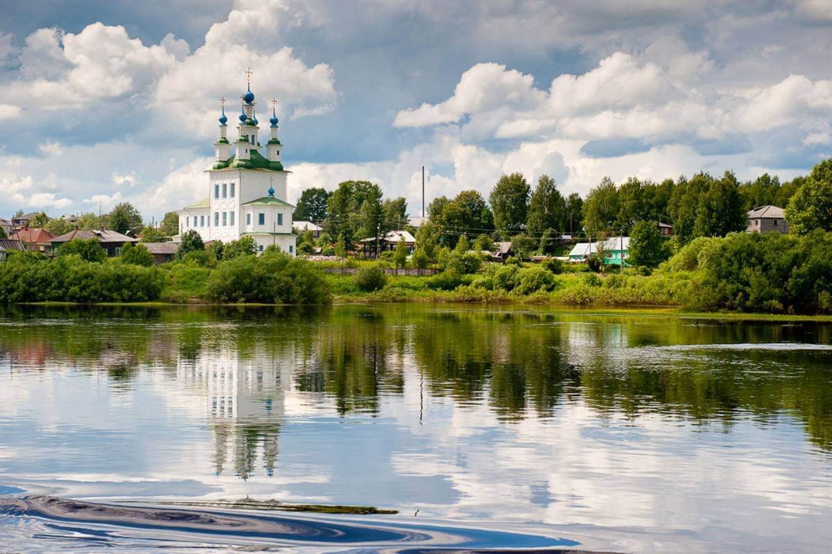 Храмы Тотьмы Вологодской области