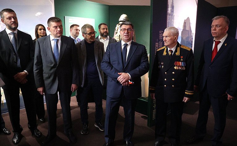 Николай Журавлёв принял участие в церемонии открытия выставки «Группа «Альфа». Первые полвека» в Музее современной истории России