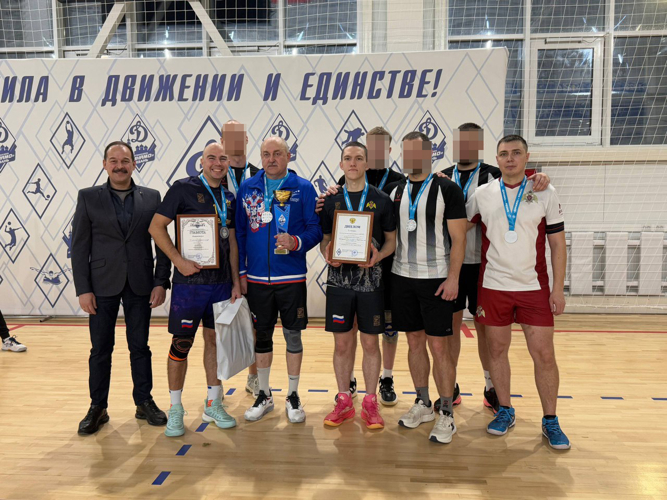 Команда Управления Росгвардии по Рязанской области заняла второе место в первенстве «Динамо» по волейболу