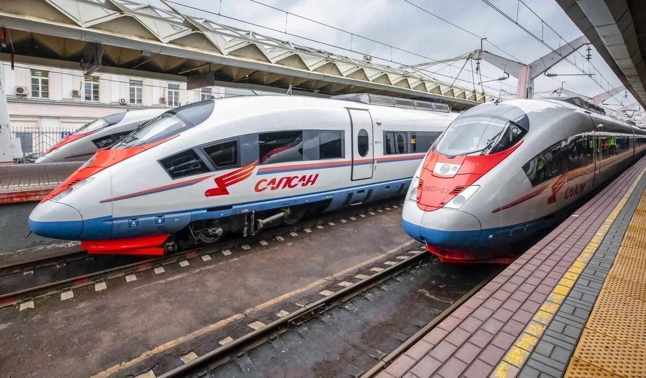 Поезд в санкт петербург из москвы