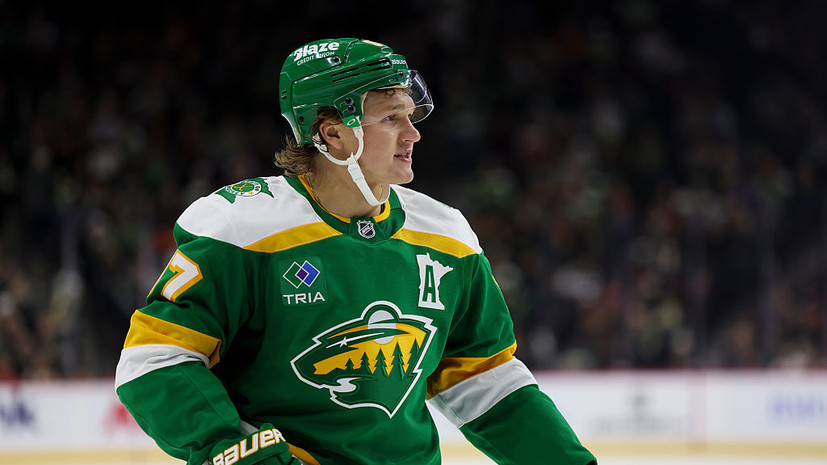 Шайба Капризова позволила «Миннесоте» всухую обыграть «Калгари» в НХЛ