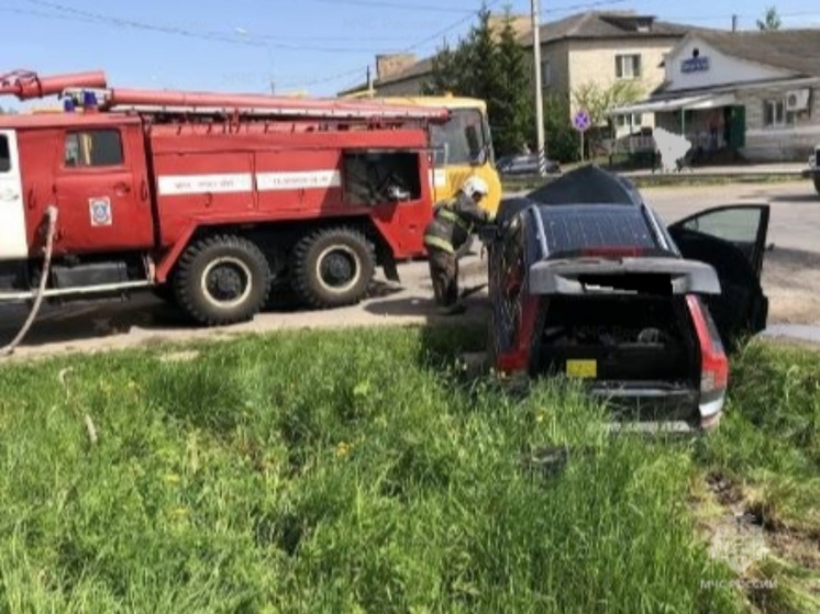 В Жиздре встретились две иномарки