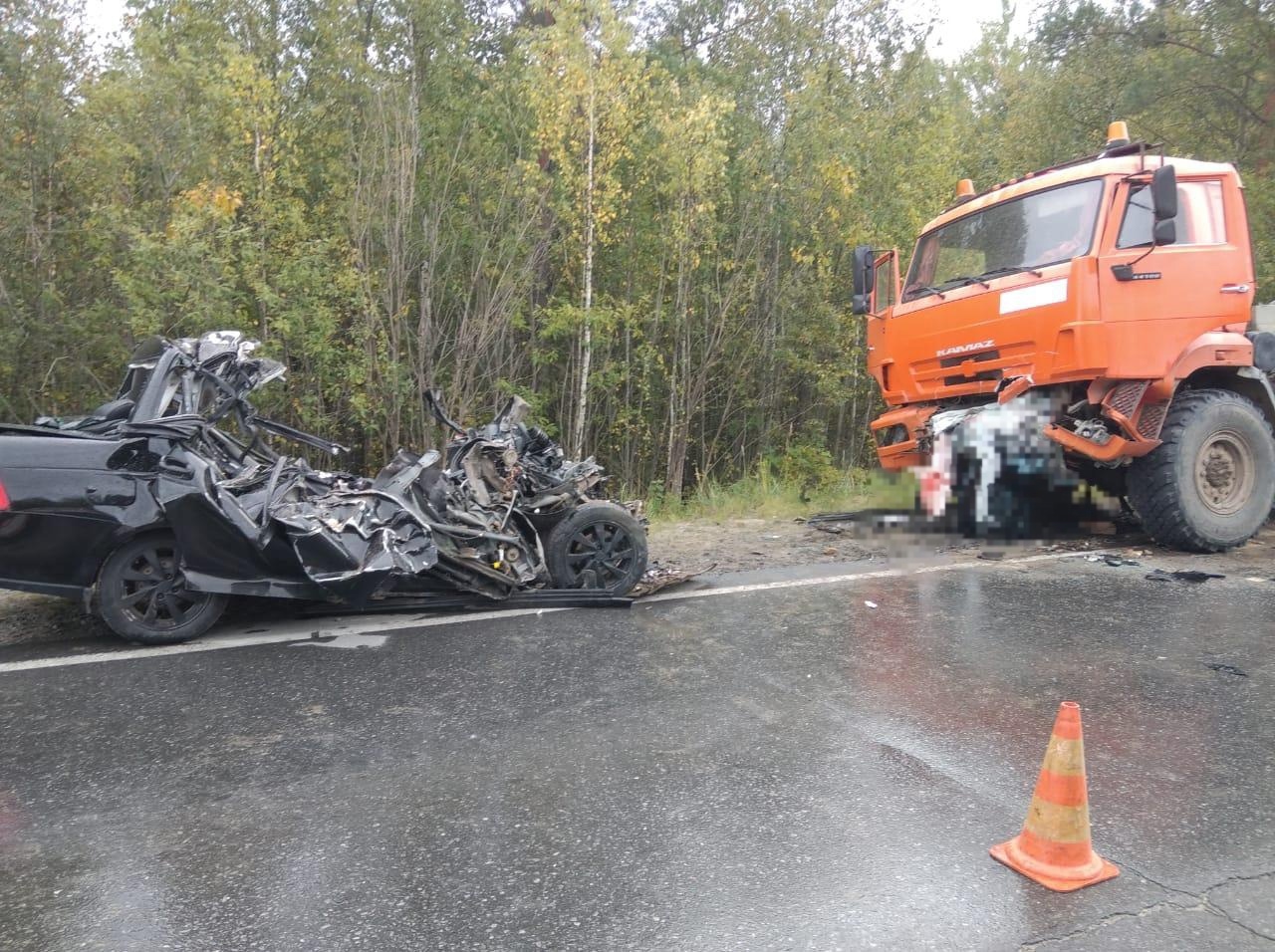 фото с места аварии снежиной