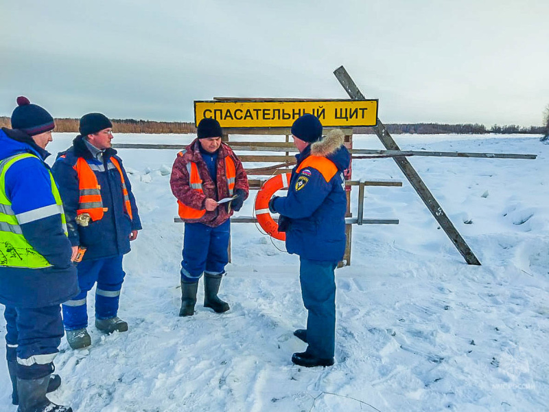 В Омской области официально открыта первая ледовая переправа