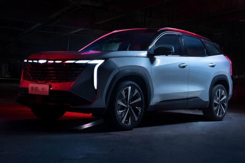 Geely atlas презентация