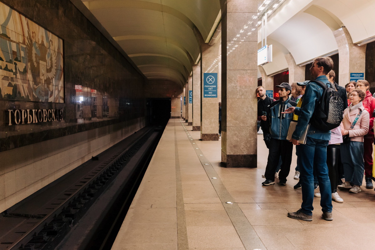 Метро прошлое. Нижегородская (станция метро). С праздником Нижегородский метрополитен.