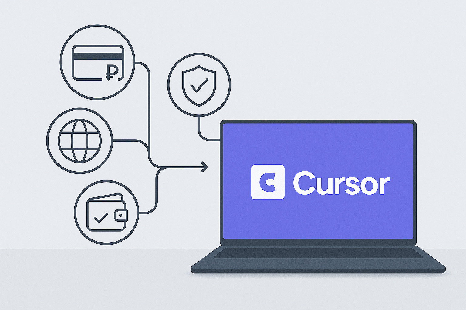 Cursor AI: как купить и оплатить подписку Pro из России