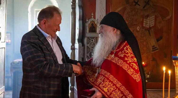 Белгородский иеросхимонах Феодор получил высшую награду региона