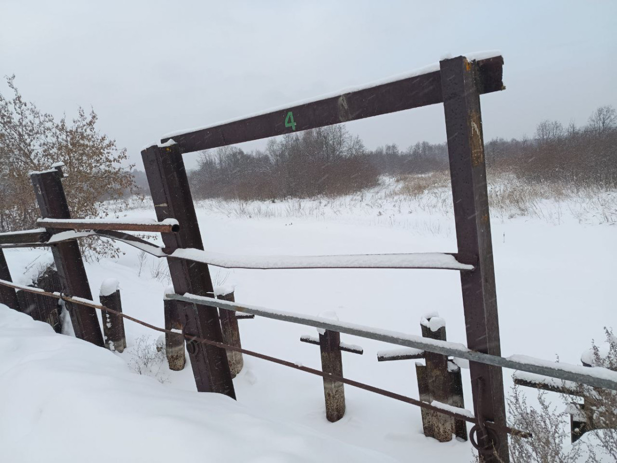 Мост через реку Пыжманку.