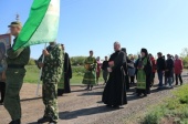 Вдоль российско-казахстанской границы прошел традиционный крестный ход