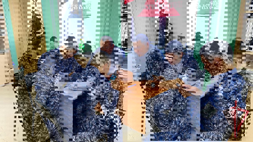 В Якутии Росгвардия поддержала акцию «Большой этнографический диктант» 