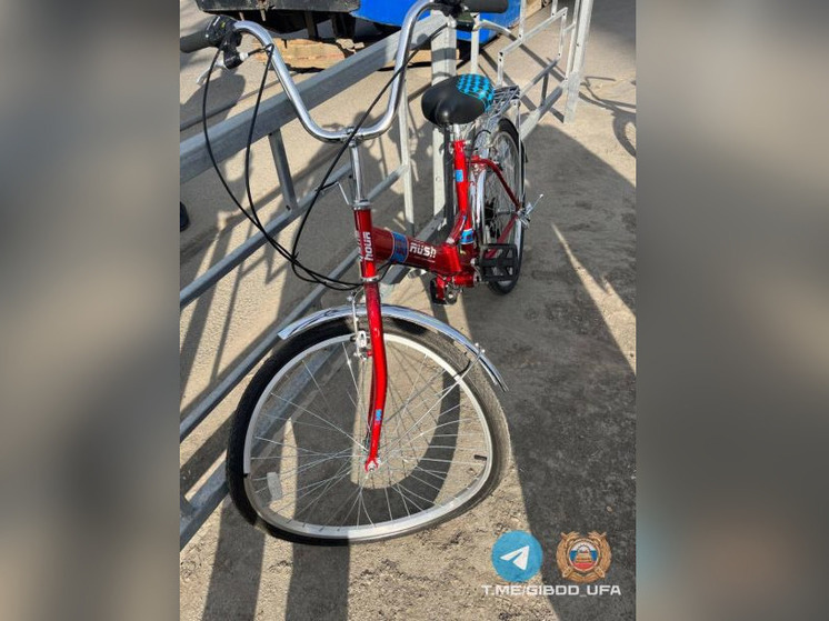 15-летняя девочка на велосипеде попала под машину в Уфе