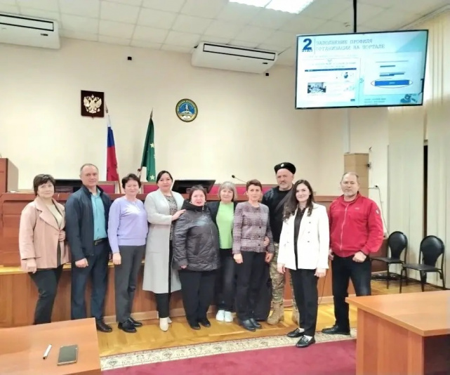 Семинар, проведенный в муниципальном образовании «Гиагинский район».jpg