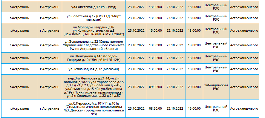 Отключение света иваново. Плановое отключение света.