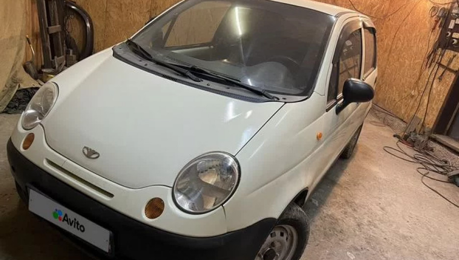 Что за малыш Daewoo Matiz продают в Барнауле всего за 185 тыс. рублей.