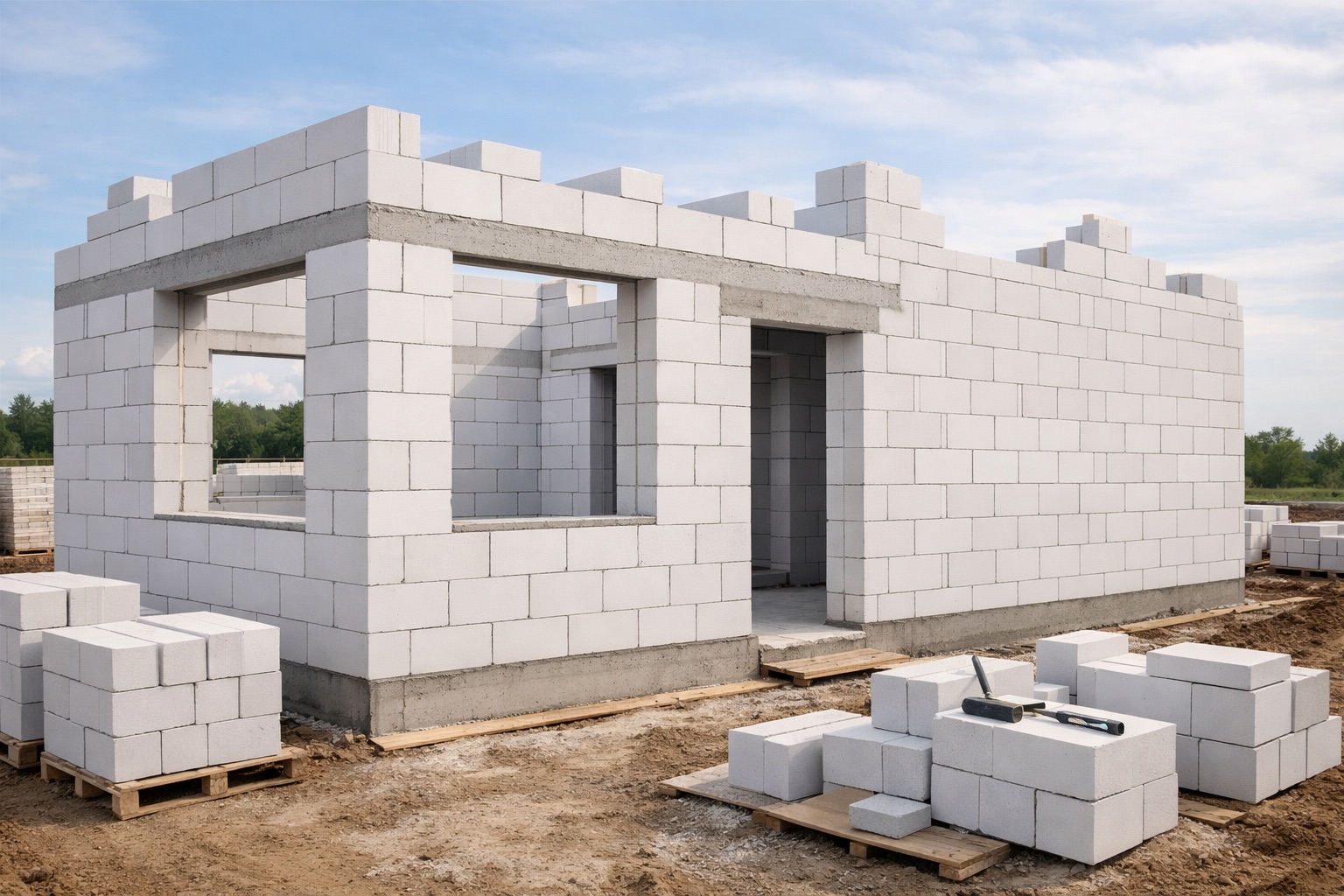 Каркас, газобетон или железобетон: из чего строить дом для жизни