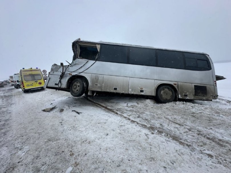 В Уфе возбуждено уголовное дело по факту аварии с автобусом, перевозившим детей
