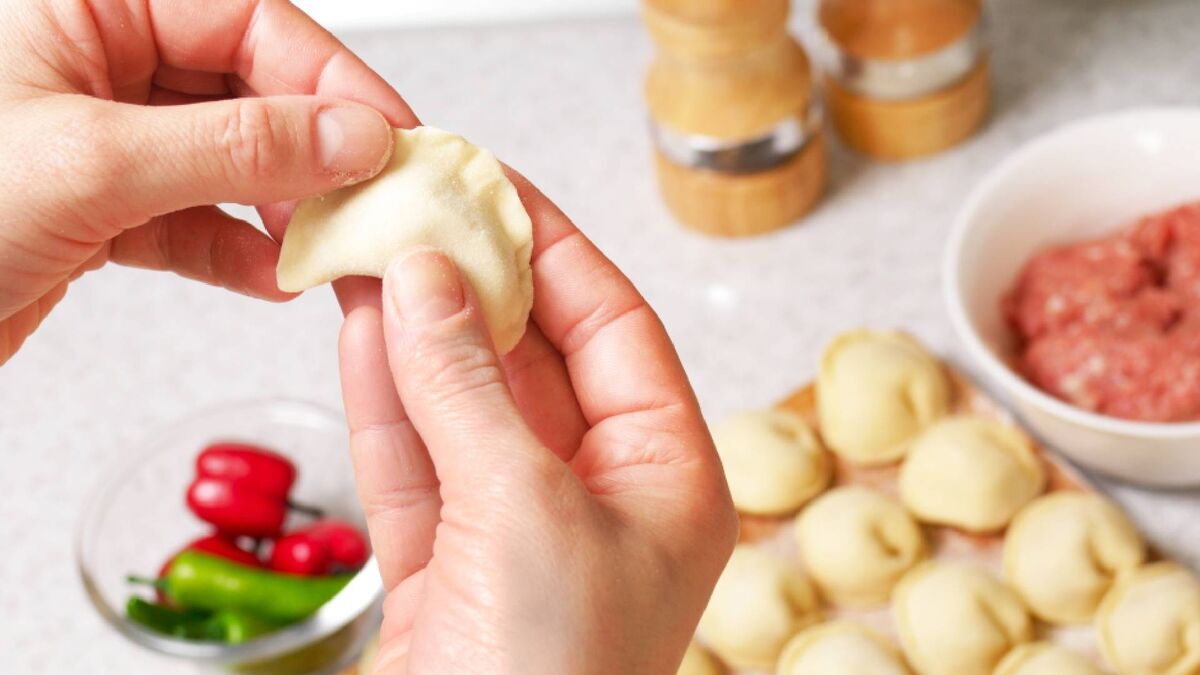 Пельмени ручной лепки