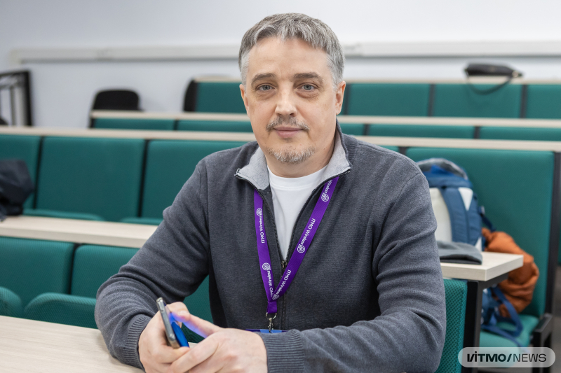 Андрей Изотов. Фото: Дмитрий Григорьев / ITMO NEWS 