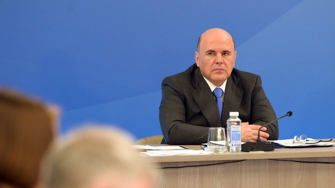 Михаил Мишустин на заседании Правительственной комиссии по вопросам развития малого и среднего предпринимательства