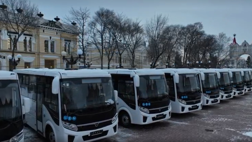 Амурская область получила новые автобусы по поручению Владимира Путина - gtrkamur.ru