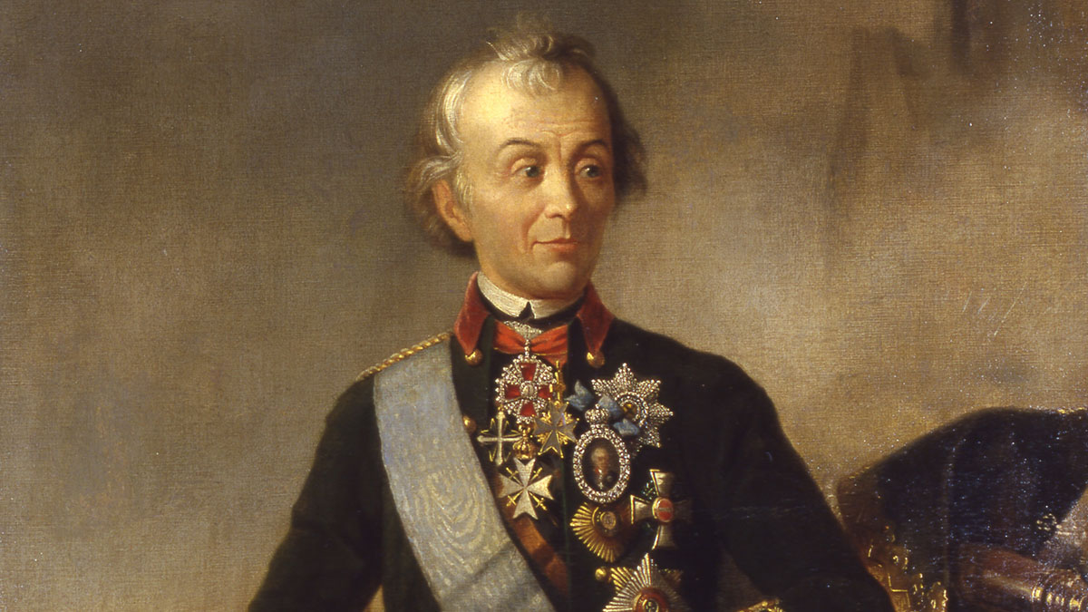 Русский полководец Александр Васильевич Суворов