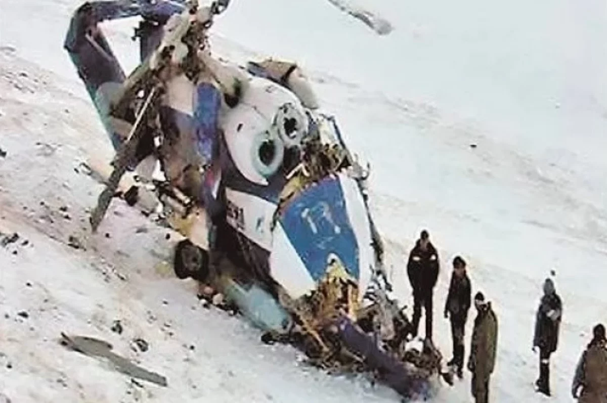Банных выжил в катастрофе 2009 года, когда вертолет столкнулся с горой Черной на Алтае.