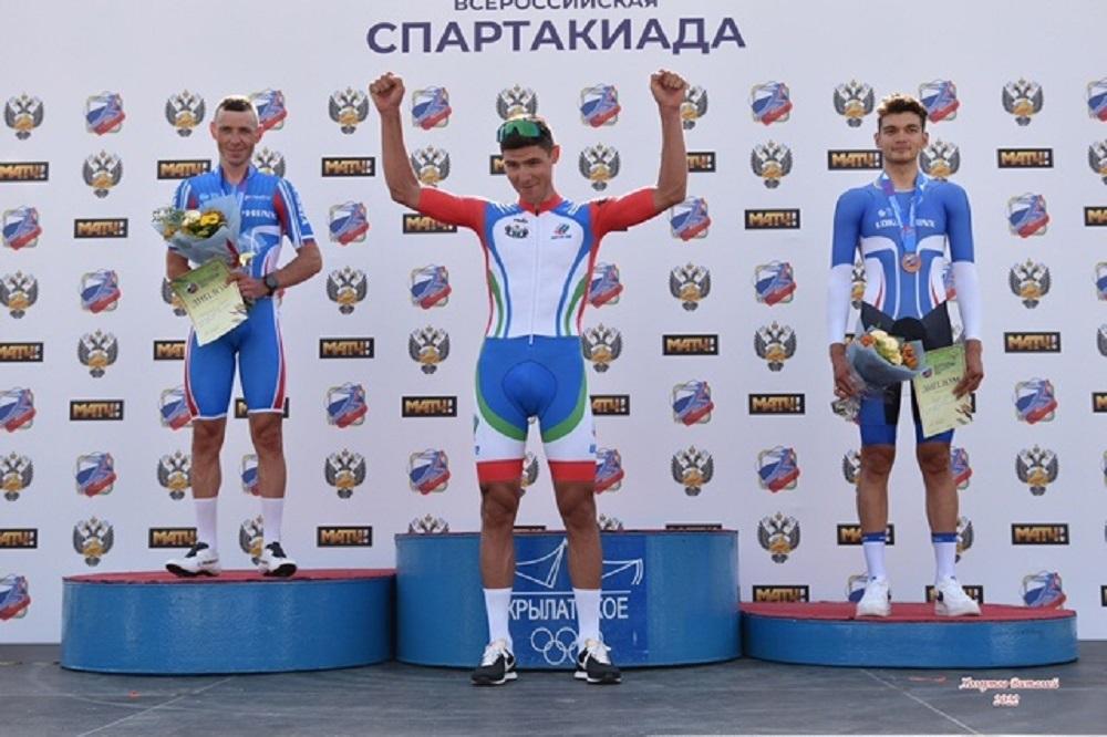 Тюменские велогонщики завоевали две медали I Всероссийской спартакиады сильнейших