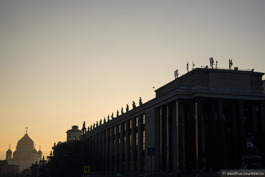 Новогодняя снежная Москва