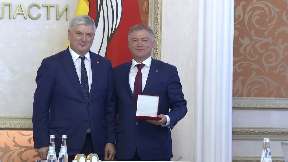 Виктор Логвинов отмечен медалью «За труды во благо земли Воронежской»
