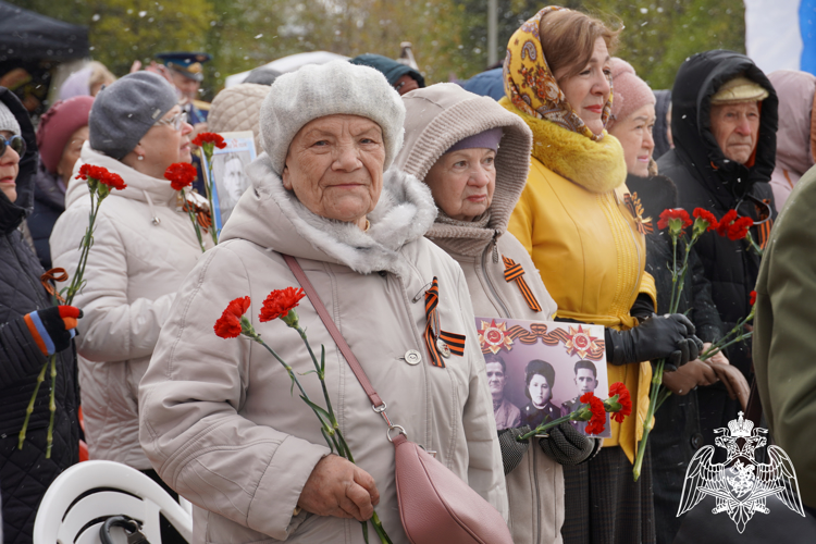 В День Победы представители Росгвардии приняли участие в праздничных мероприятиях