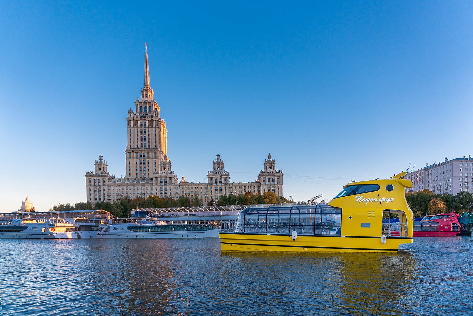 Новые речные трамвайчики в москве фото